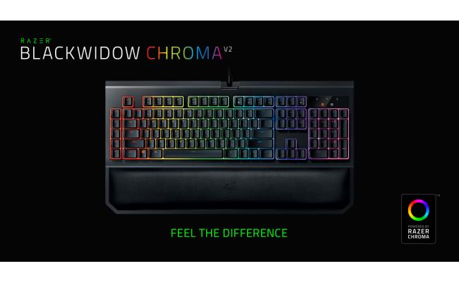 Razer BlackWidow Chroma V2 Gaming Keyboard (Orange)